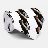 Cravate Chat squelettique de poivre de piment d'épine de (Roulé)