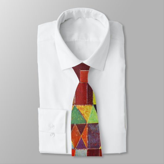 Cravate Château et Soleil, Paul Klee (Attaché)