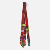 Cravate Château et Soleil, Paul Klee (Devant)