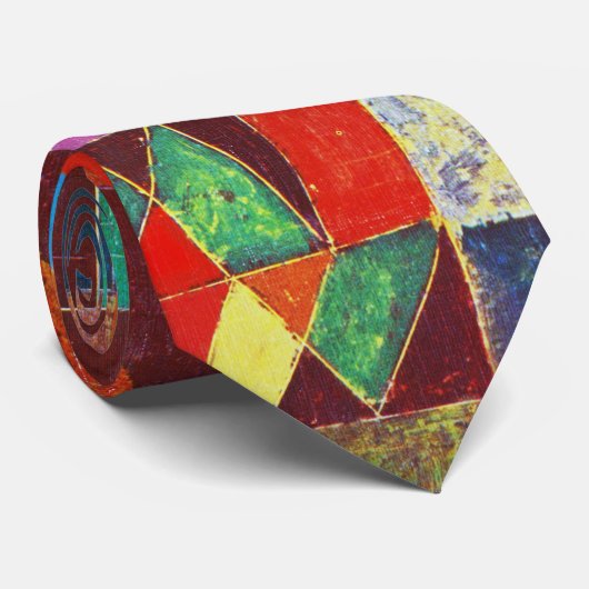 Cravate Château et Soleil, Paul Klee (Roulé)