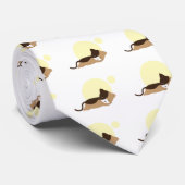 Cravate Chaton couchant (Roulé)