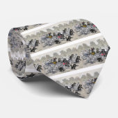 Cravate Chats d'équitation de bicyclette (Roulé)