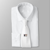 Cravate Chats en famille (Attaché)