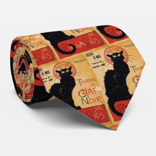Cravate Chats noirs