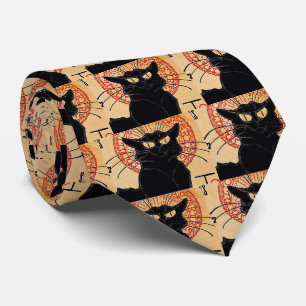 Cravate Chats noirs