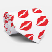 Cravate chaude de coeur de lèvres (Roulé)