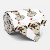 Cravate chaude de crème glacée de dessert de (Roulé)