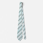 Cravate Chaussée De Chien Sur Neige (Devant)