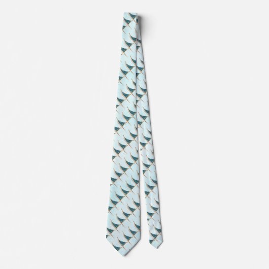 Cravate Chaussée De Chien Sur Neige (Devant)