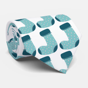 Cravate Chaussette de Noël amusante