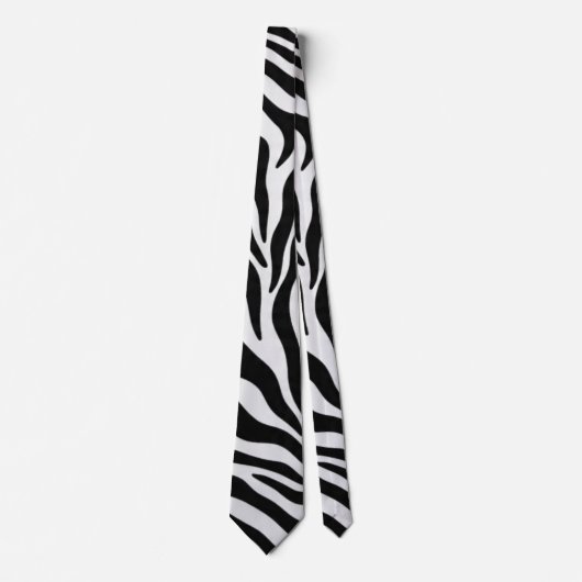 Cravate Chaussettes à imprimé zèbre (Devant)