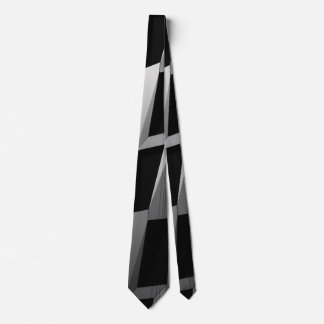 Cravate Chaussettes à motif géométrique noir et gris moder