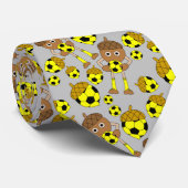 Cravate Chaussettes Motifs de soccer (Roulé)