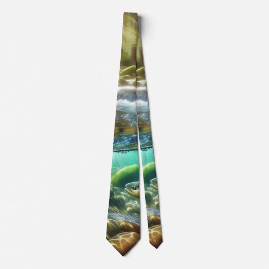 Cravate Chaussettes Truite Brook (Devant)
