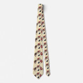 CRAVATE CHAUSSURES JAPONAISES, DRAGON RED DEVIL TATTOOS, Y (Devant)