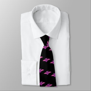 Cravate Chauve-souris rose