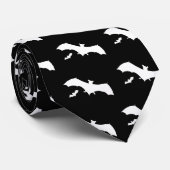 Cravate Chauves-souris d'Halloween (Roulé)