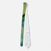 Cravate Chaux et turquoise (Dos)