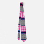 Cravate Check Stripes Harlequin Conception de Motif mixte (Dos)