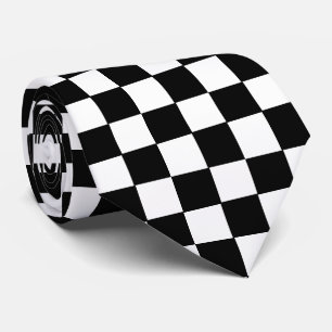 Cravate Checker Board