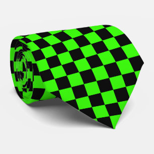 Cravate checkered.
