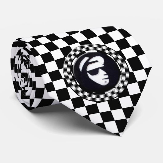 Cravate Checkered de Jabsco (Roulé)