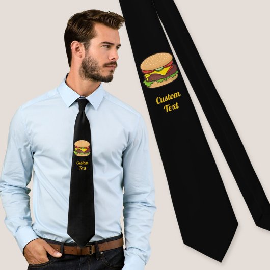 Cravate Cheeseburger