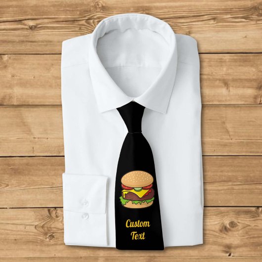 Cravate Cheeseburger
