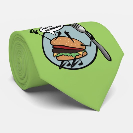 CRAVATE CHEESEBURGER NECK TIE (Roulé)