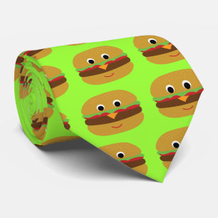 Cravate Cheeseburger rétro