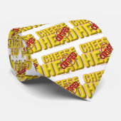Cravate CheeseHead certifié (Roulé)