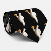 Cravate Chef de cuisine de restaurant Art Déco, Entreprise (Roulé)