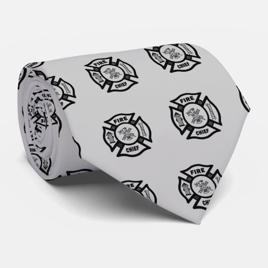 Cravate Chef des pompiers (Roulé)
