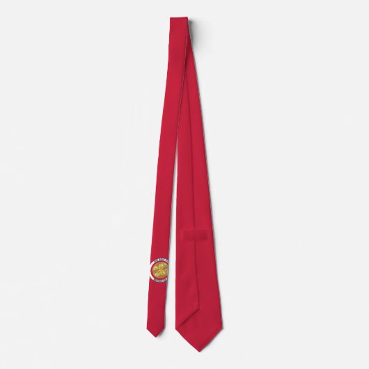 Cravate Chef d'incendie 5 Bugle Custom Necktie (Dos)