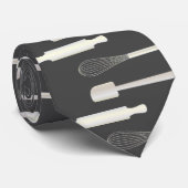 Cravate Chef pâtissier de boulangerie moderne (Roulé)