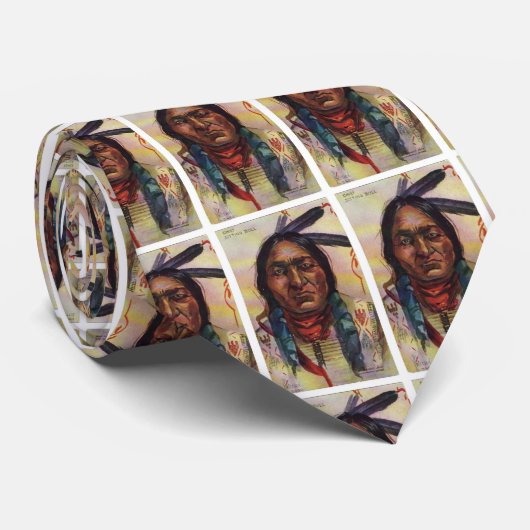 Cravate Chef Sitting Bull (Roulé)