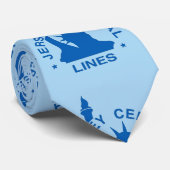 Cravate Chemin de fer historique (Roulé)