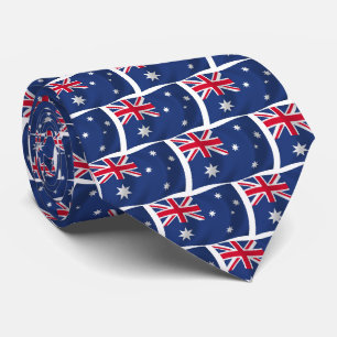 Cravate Chemise à rayures avec drapeau australien