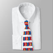 Cravate Chemise avec le drapeau de la Mongolie (Attaché)
