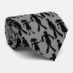 Cravate Chemise Halloween Zombies Walking Dead