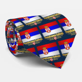 Cravate Chemises "Serbian Pride" (Roulé)