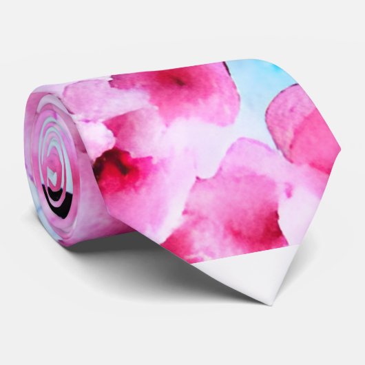 Cravate Cherry Blossom (Roulé)