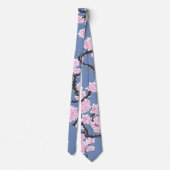 Cravate Cherry Blossom Pastel Motif (Dos)