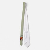 Cravate Chestnut Morgan Cheval Sage Vert (Dos)