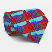 Cravate Cheval Brown couleur Noël : ajouter le nom (Roulé)