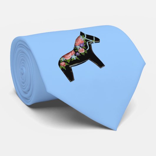 Cravate Cheval Dala Noir (Roulé)