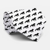 Cravate Cheval de Black Galloping | Blanc (Roulé)