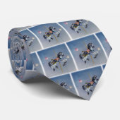 Cravate - Cheval de Carrousel de Mare Gris (Roulé)