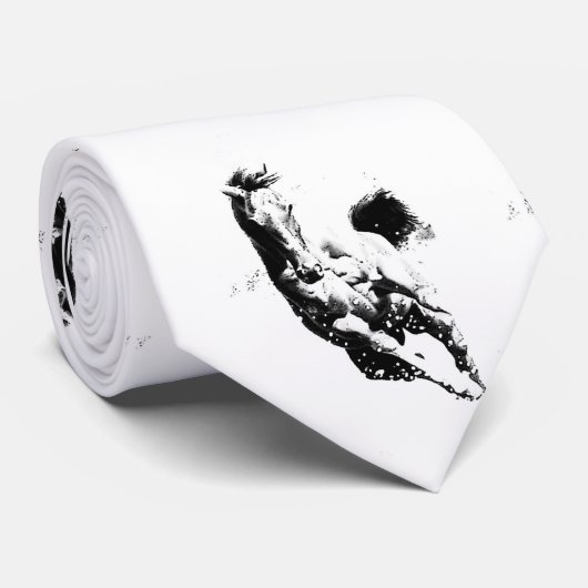 Cravate Cheval de course (Roulé)