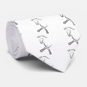 Cravate Cheval de dressage (Roulé)